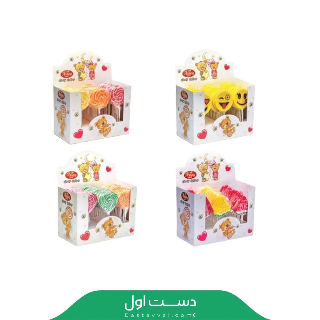 آبنبات چوبی طرح عروسکی آرسوی