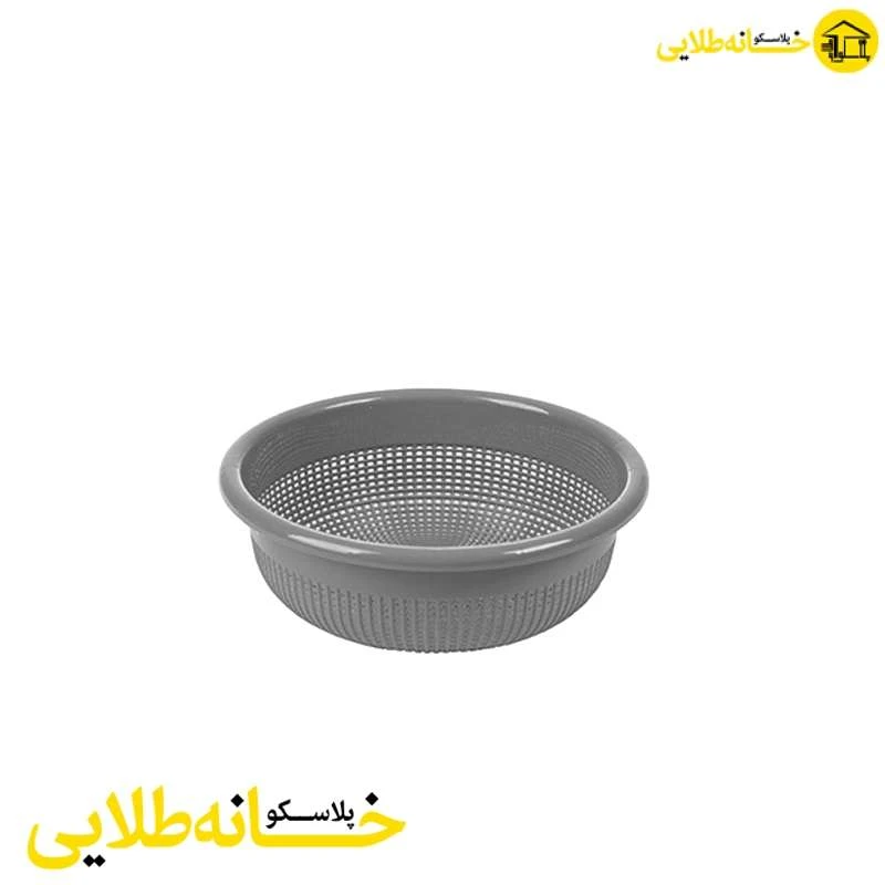 آبکش لیمون گرد تارا سایز3 طوسی