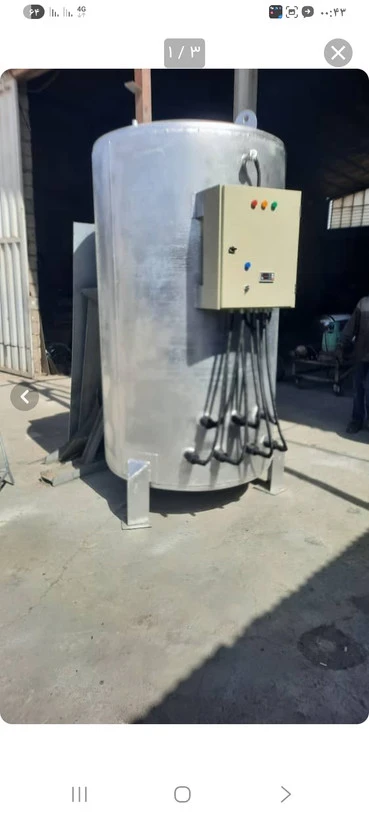 آبگرمکن برقی صنعتی ۱۵۰۰لیتر مناسب کارگاه و اپارتمان و ویلا