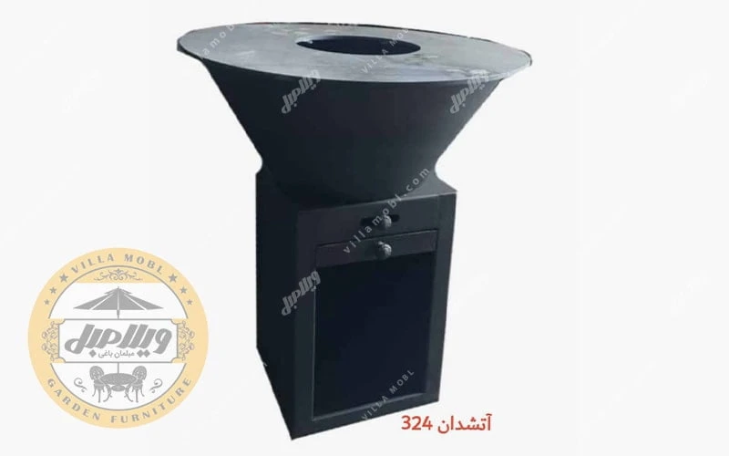 آتشدان و فایرپیت هیزمی یا گازی کد 324