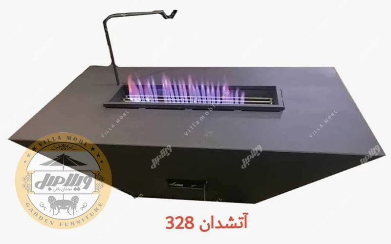 آتشدان و فایرپیت گازی کد 328