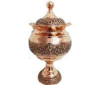 آجیل خوری مسی ارتفاع 30 گنبدی نانو ارسال رایگان