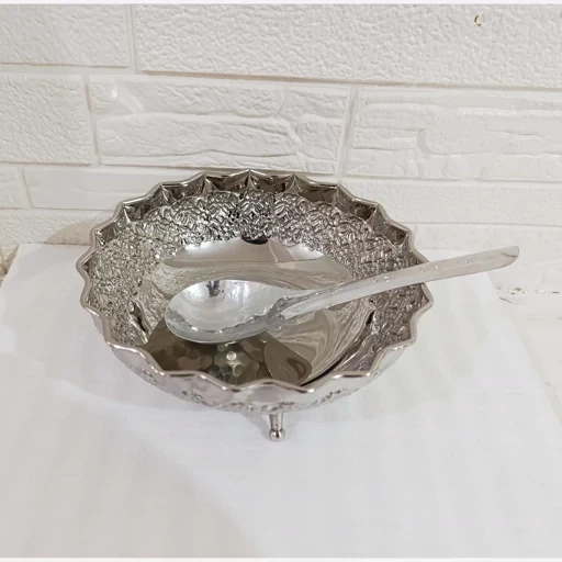 آجیل خوری مسی زنجان کروم قطر 20 نانو ارسال رایگان