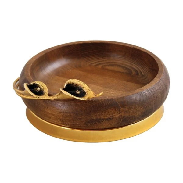 آجیل خوری چوبی بزرگ مدل اركيده کد G-051