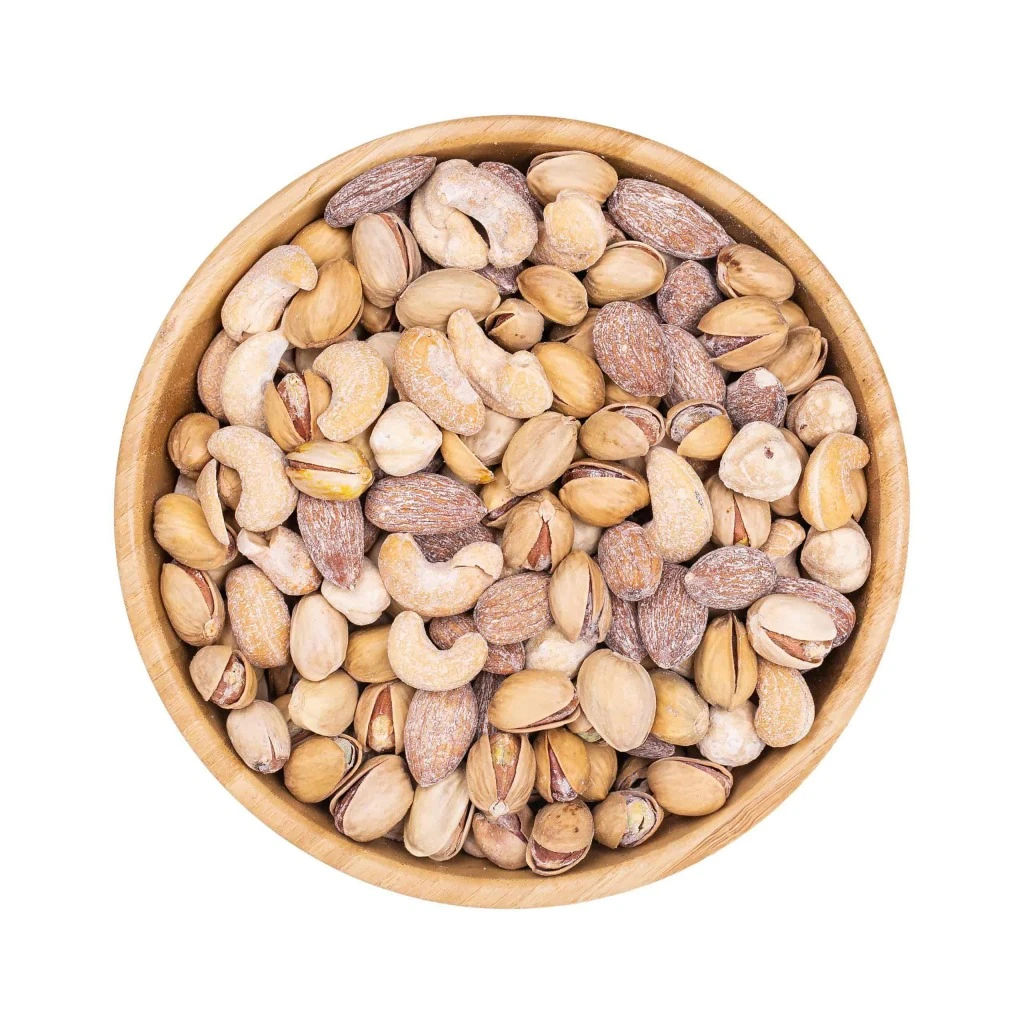 آجیل چهارمغز گرد نمکی