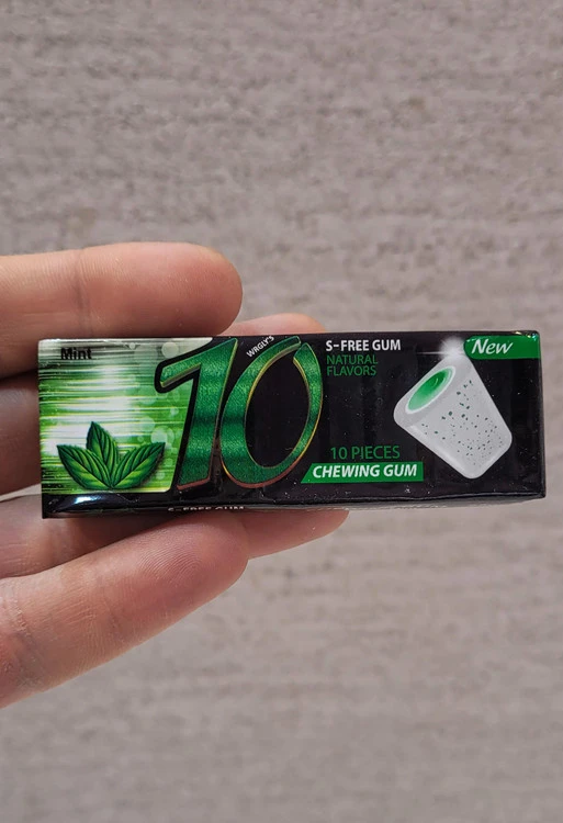 آدامس تن نعناع 10 عددی TEN 10 مدل Mint