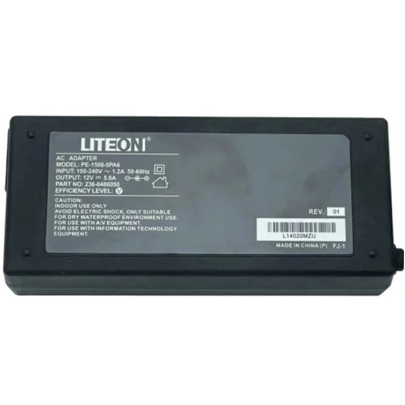 آداپتور 12 ولت 5 آمپر لایتون مدل PE-1508-5PA6