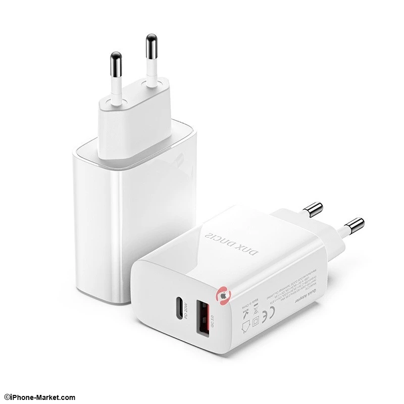 آداپتور 20 وات و 18 وات Dux Ducis C70 PD QC3.0
