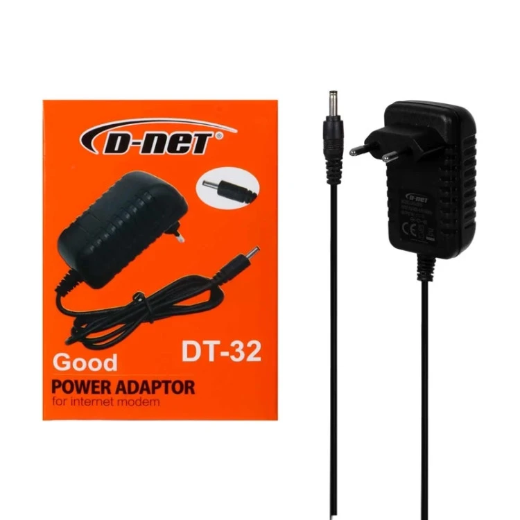 آداپتور 5 ولت 1 آمپر D-Net مدل DT-32 - مشکی