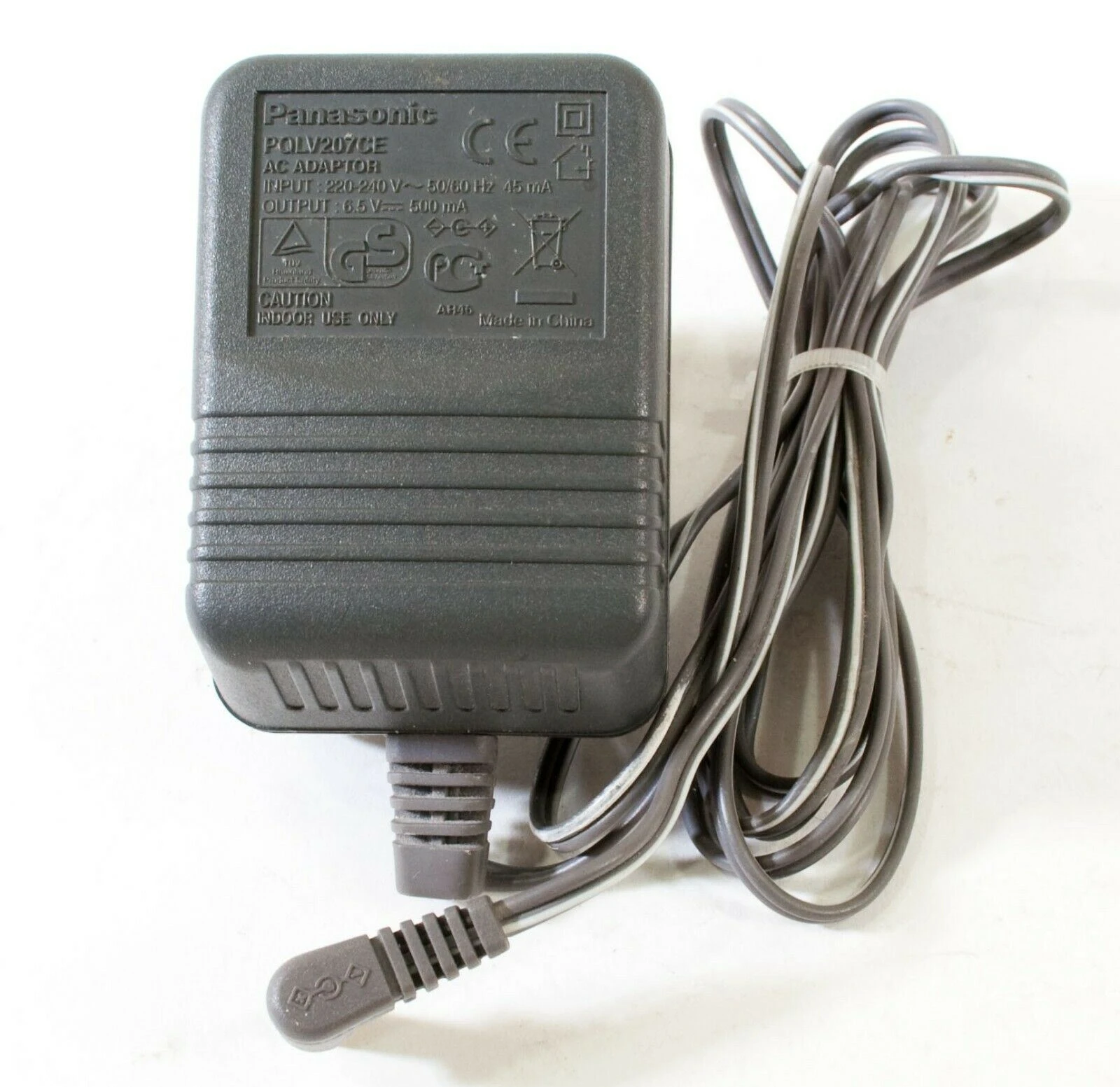 آداپتور 6 ولت گوشی تلفن بی سیم پاناسونیک مدل Panasonic AC Adaptor PQLV19BX اصلی