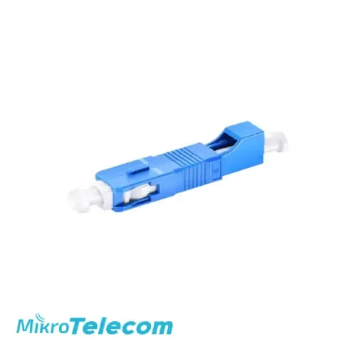 آداپتور سینگل مود فیبر نوری LC SC SM SX UPC