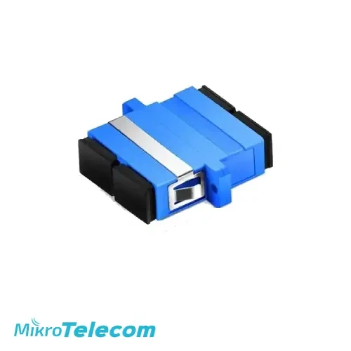 آداپتور سینگل مود فیبر نوری SC SC SM DX UPC