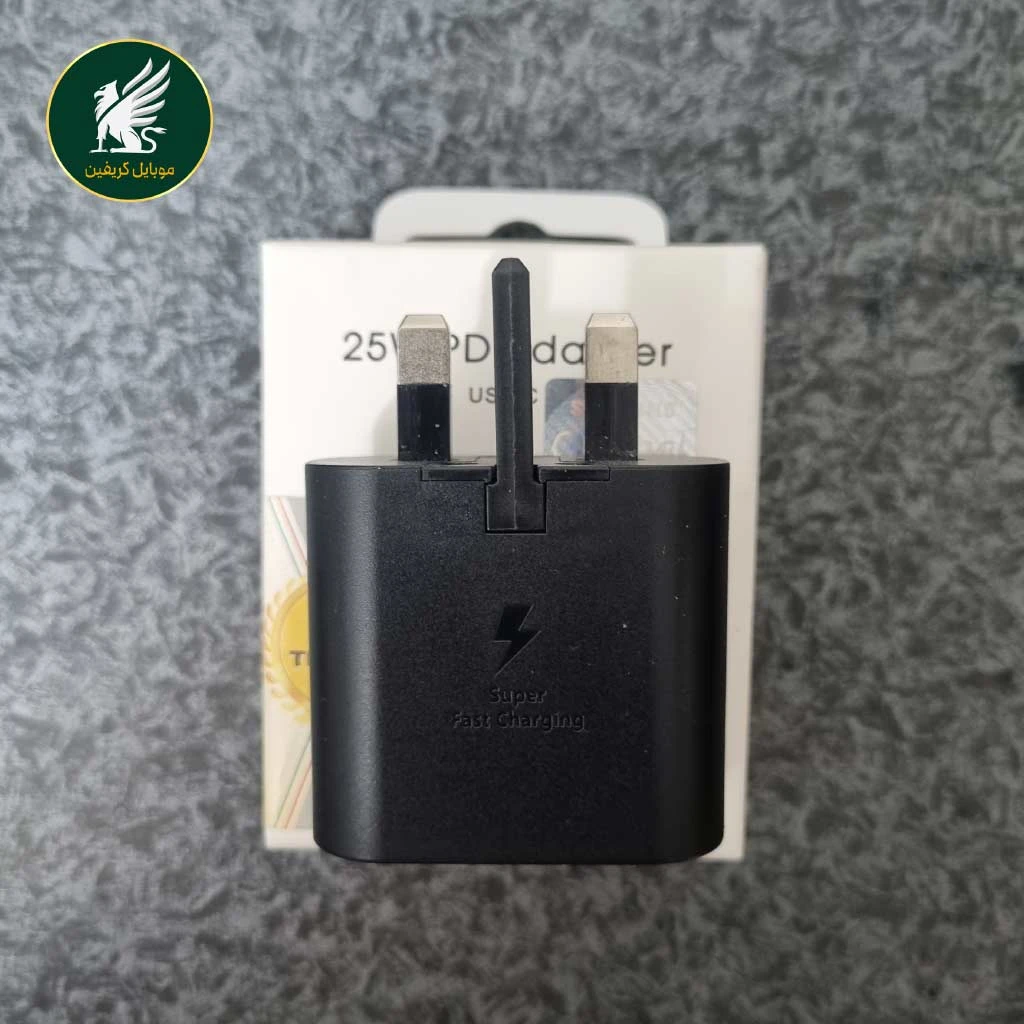 آداپتور شارژ 25 وات اورجینال سامسونگ