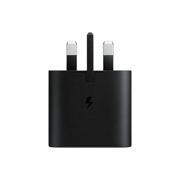 آداپتور شارژ فوق سریع 25 وات اورجینال سامسونگ مدل EP-TA800 سه پین