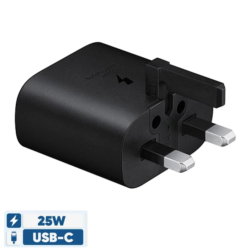 آداپتور شارژر سامسونگ 25W USB-C اورجینال