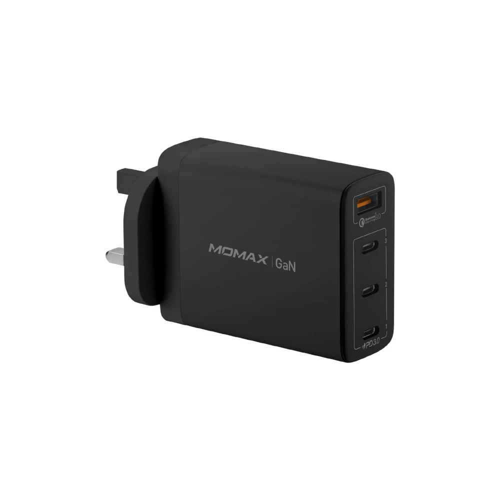 آداپتور فست شارژ 4 پورت مومکس مدل Momax One Plug UM22 حداکثر توان 100W