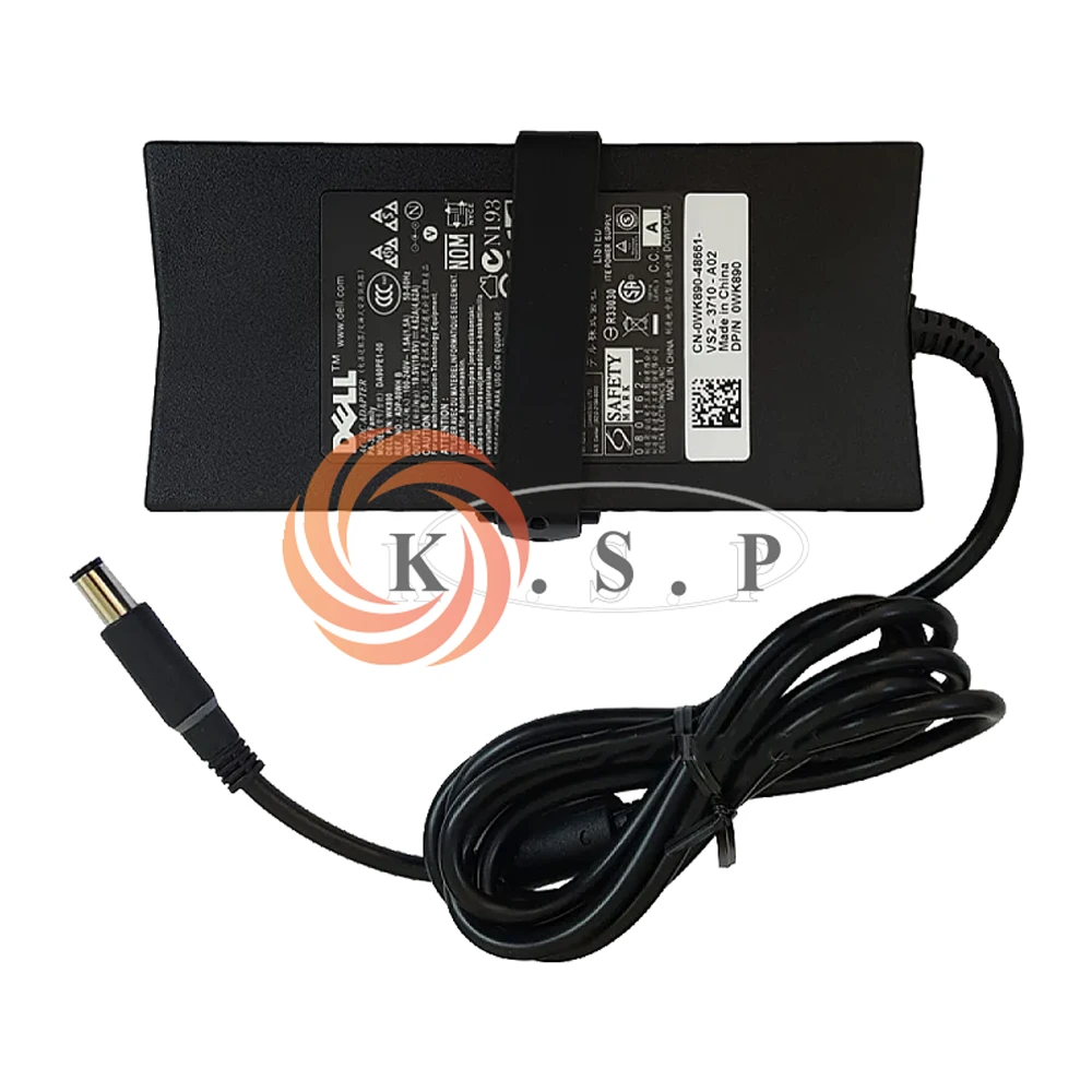 آداپتور لپ تاپ دل Adaptor Dell 19.5V 4.62A Slim (7.4X5.0)