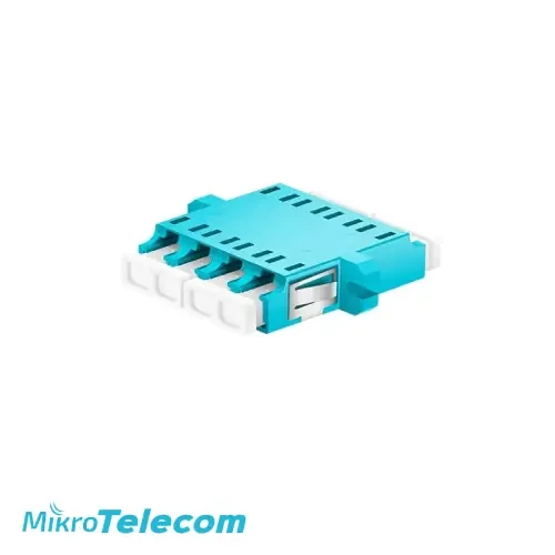 آداپتور مالتی مود فیبر نوری LC LC OM3 QUAD