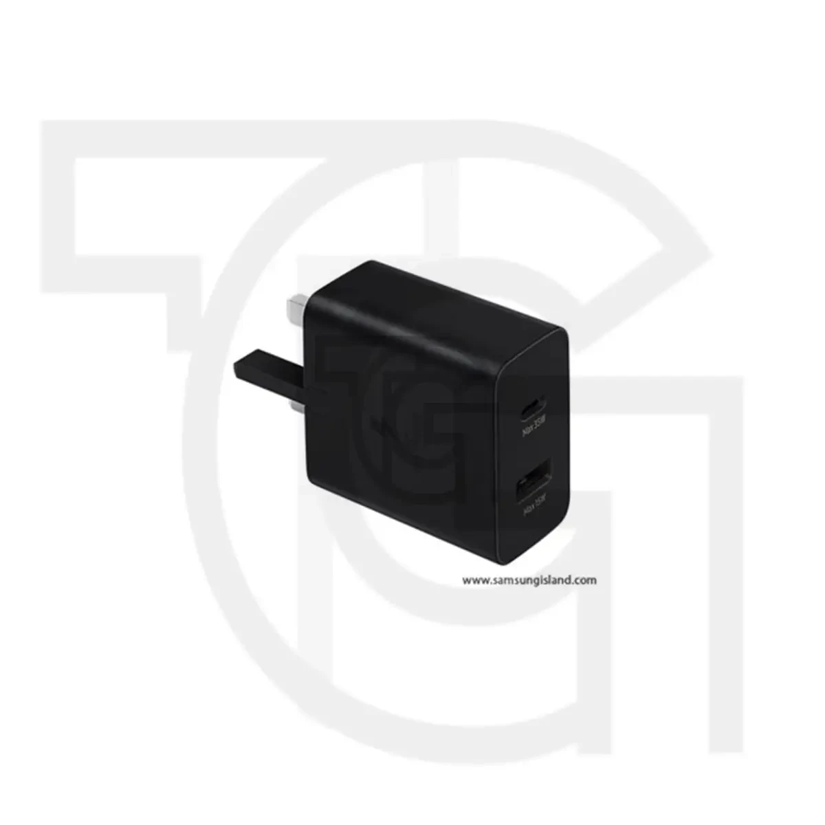 آداپتور کلگی,شارژر فست سامسونگ (مشکی)(وات35W) Charger Adapter Fast Samsung