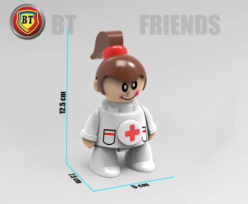 آدمک دختر پرستار بتی فرند BtFriends طرح تولو tolo