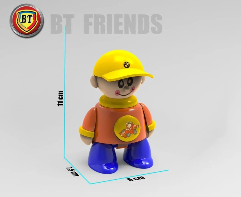 آدمک راننده بتی فرند BtFriends طرح تولو tolo
