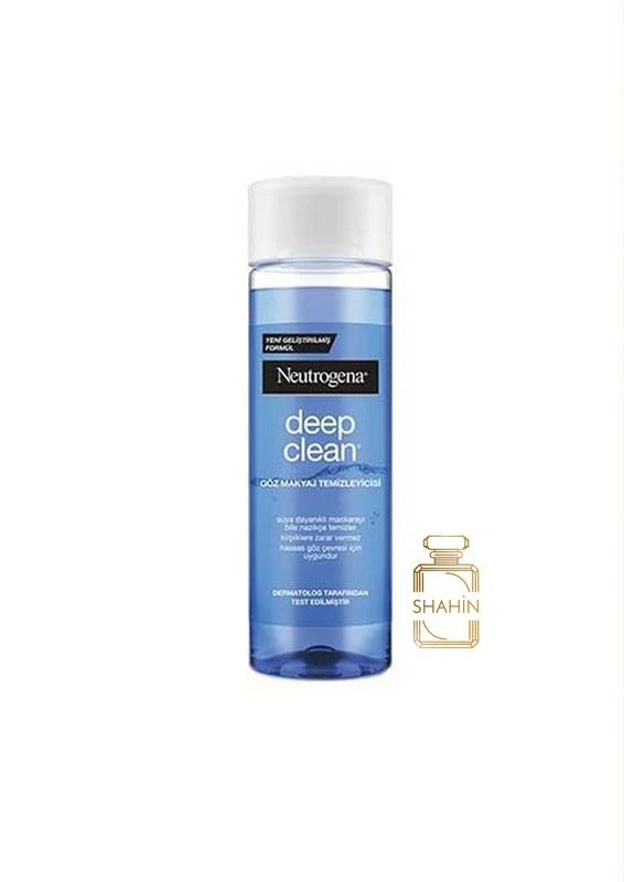آرایش پاک کن دوفاز چشم نوتروژینا اصل Neutrogena Deep Clean Eye Makeup 125ML