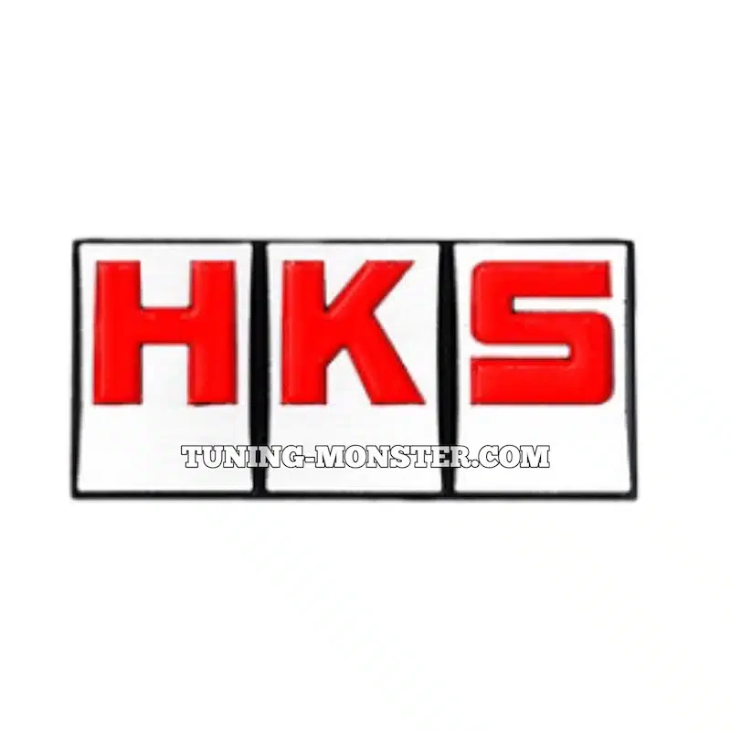آرم فلزی HKS قرمز