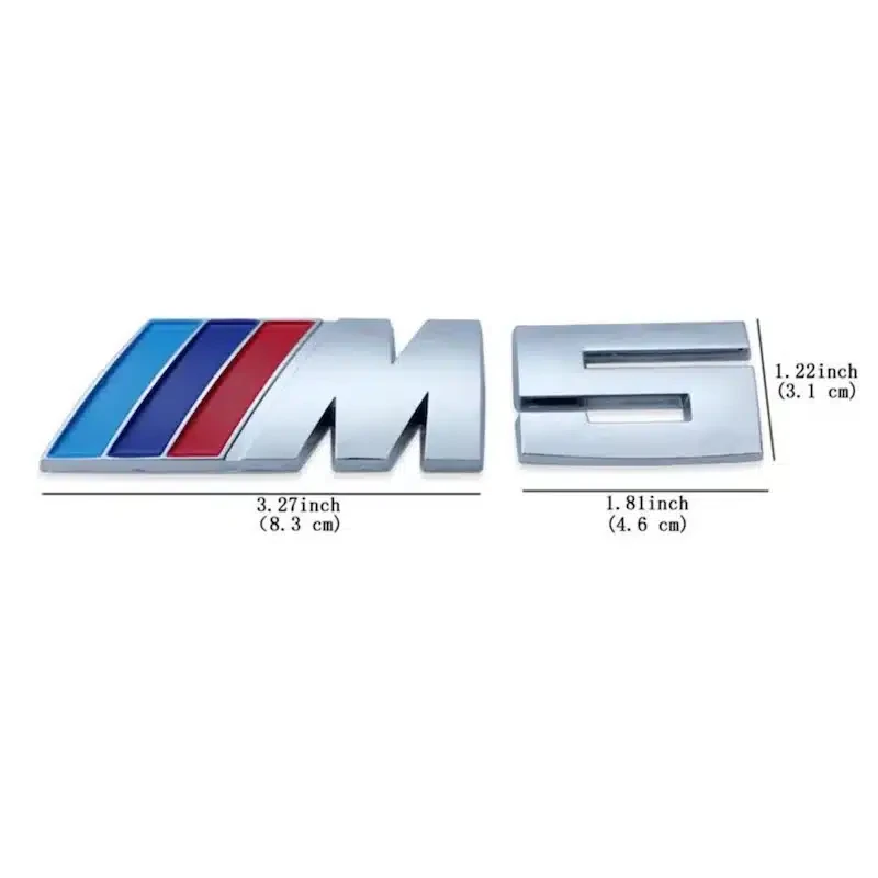 آرم فلزی M5 BMW استیل