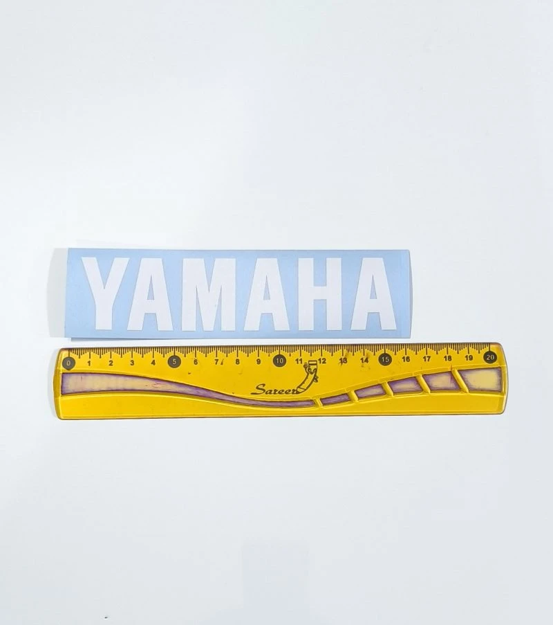 آرم یاماها (سفید) 12cm
