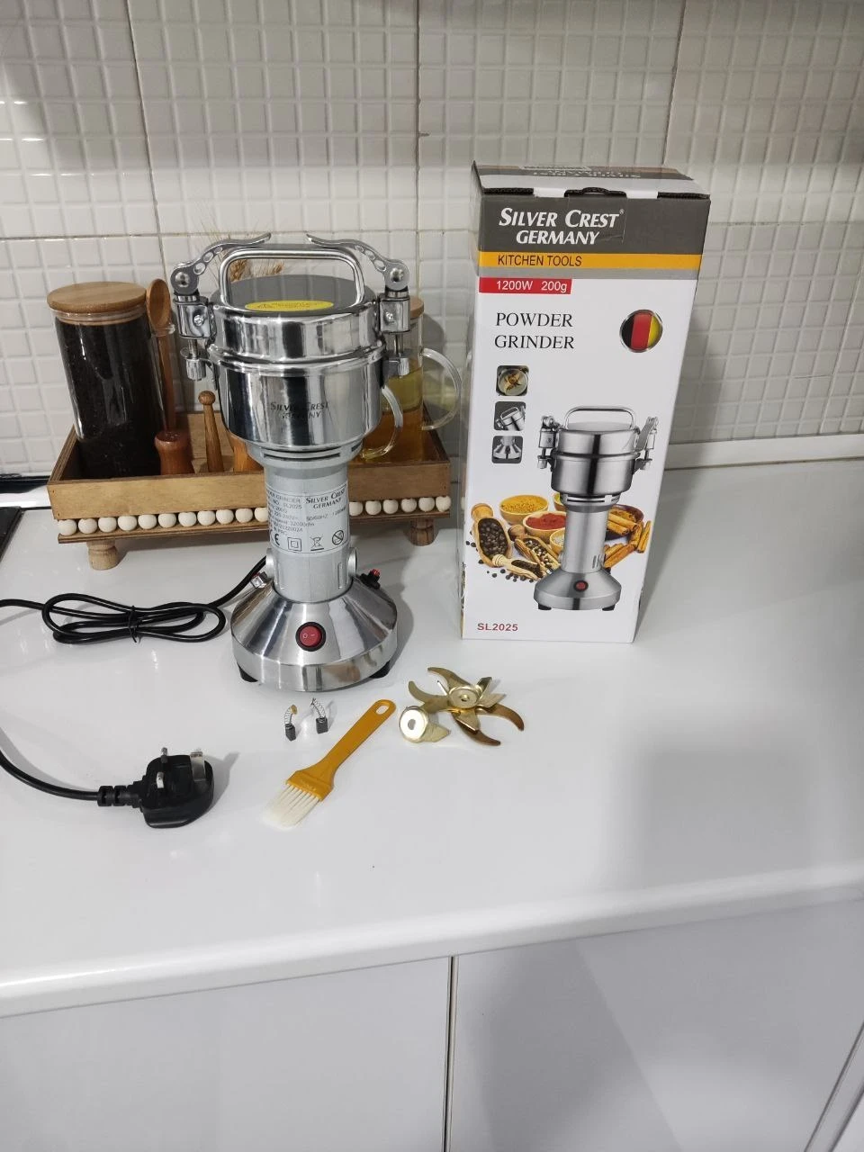 آسیاب 200 گرمی سیلور کرست مدل SL-2025