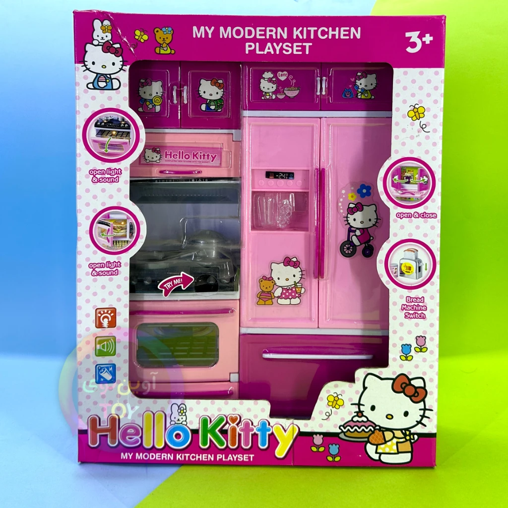 آشپزخانه موزیکال اورجینال Modern kitchen طرح کیتی