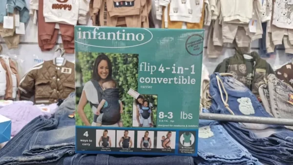آغوشی نوزاد اینفنتینو مدل فلیپ – infantino flip 4 in 1