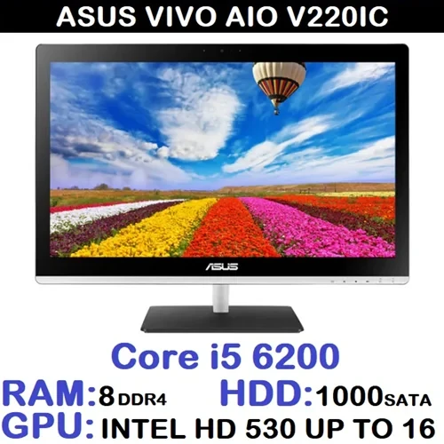آل این وان ایسوس مهندسی طراحی HD 22 اینچ ALLINONE ASUS V220 LC Core i5