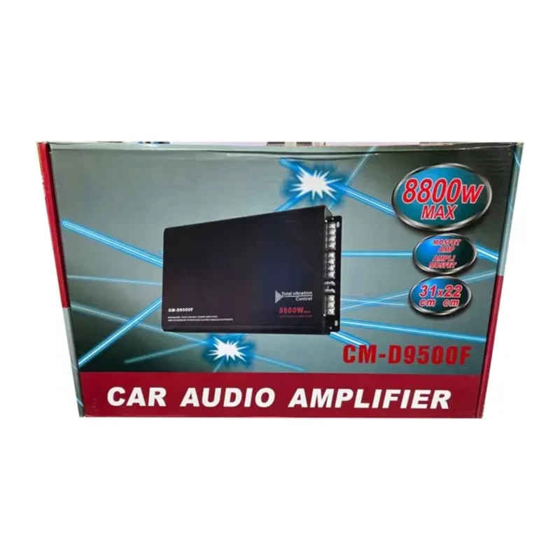 آمپلی فایر چهار کانال CAR AUDIO مدل CM-D9500F