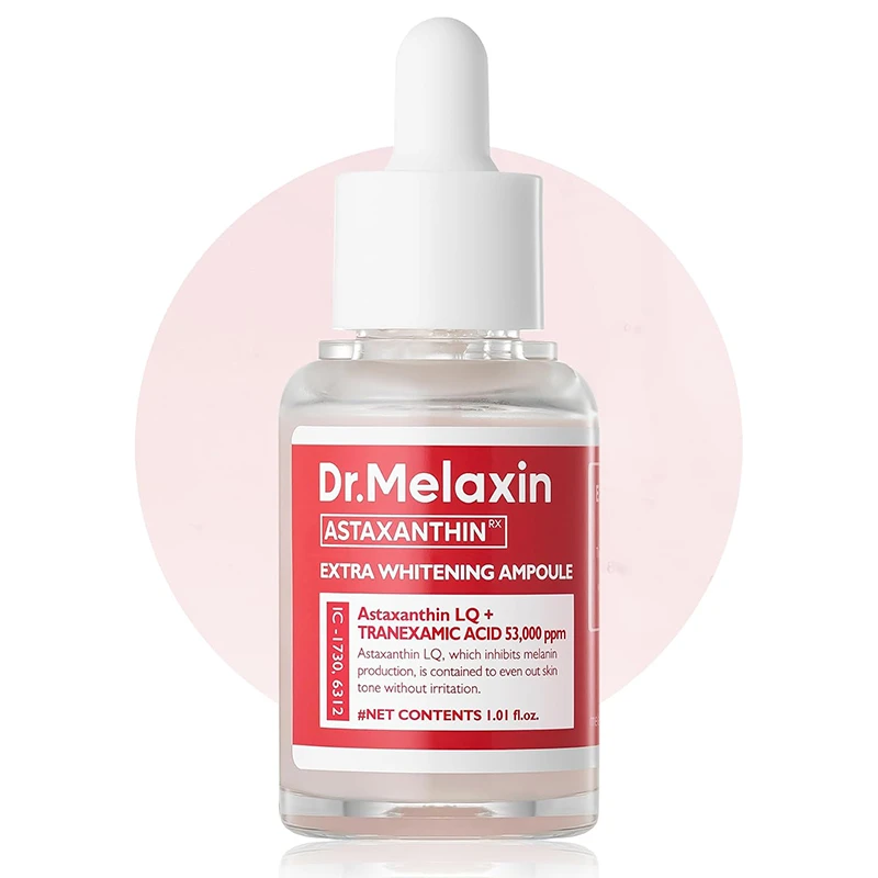 آمپول روشن کننده و ضد لک دکتر ملاکسین Dr.Melaxin مدل Brightening Ampoul حجم 30 میل اصل و اورجينال