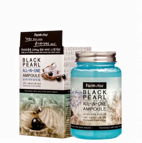 آمپول ژل فارم استی مدل مروارید سیاهFarm Stay BLACK PEARL 250 ml