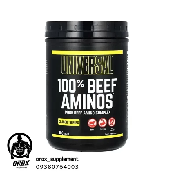 آمینو بیف یونیورسال 200 تب Universal Beef Aminos