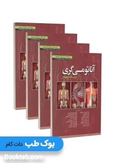 آناتومی گری برای دانشجویان 2024 چهار جلدی حسن زاده ابن سینا