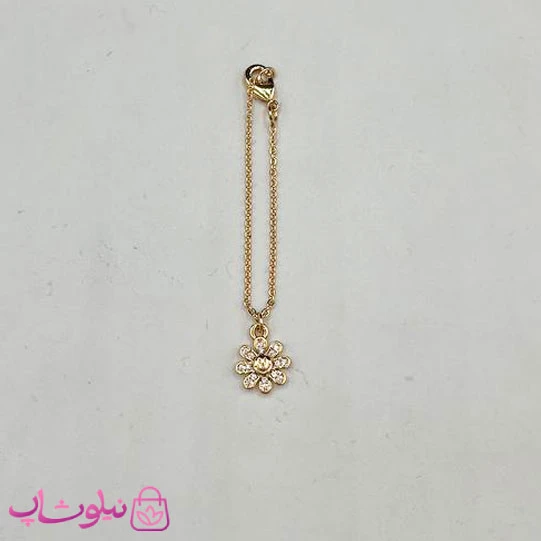 آویز ساعت زنانه وای اس ایکس طرح گل کد 899