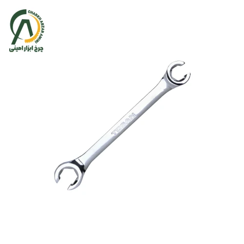 آچار دو سر رینگی چاکدار توسن سایز 11*10