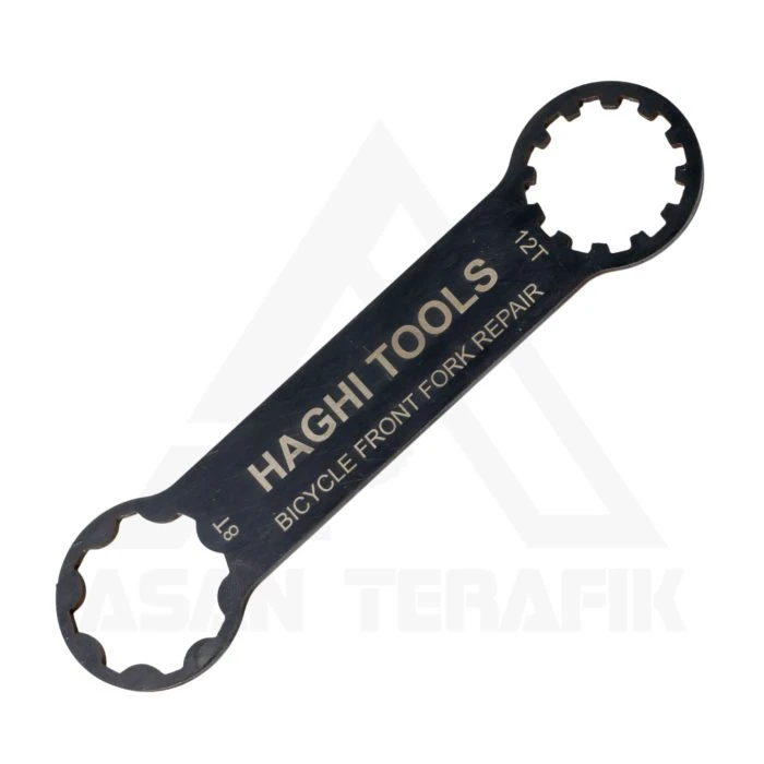 آچار سرویس دوشاخ HAGHI TOOLS 8T-12T