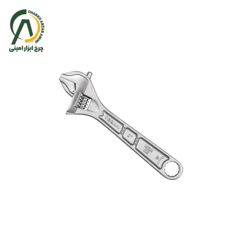 آچار فرانسه 4 اینچ نیکل توسن مدل T25-4AW-NI