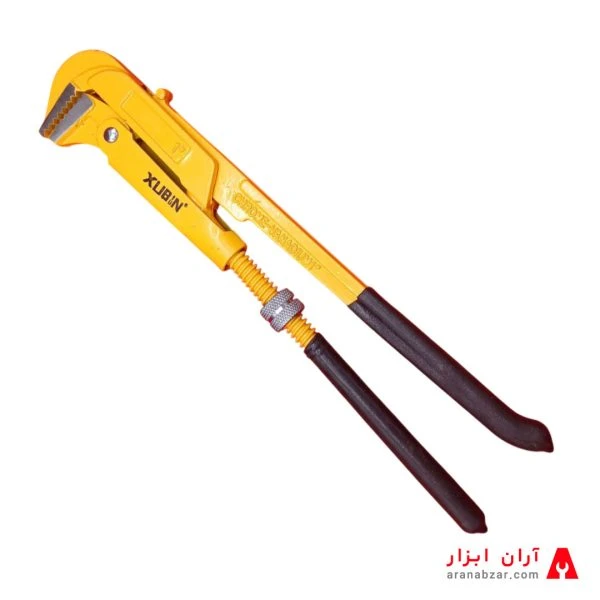 آچار لوله گیر دو دسته سایز 1.5 ژوبین XUBIN
