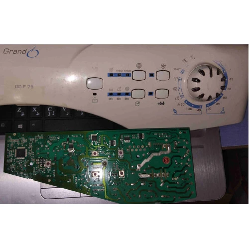 آی سی پروگرام شده برد لباسشویی کندی و زیرووات Grand Go F75 کد PCB 475610