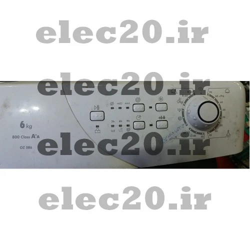 آی سی پروگرم شده برد لباسشویی کندی و زیرووات 6kg 800 class A+a oz086