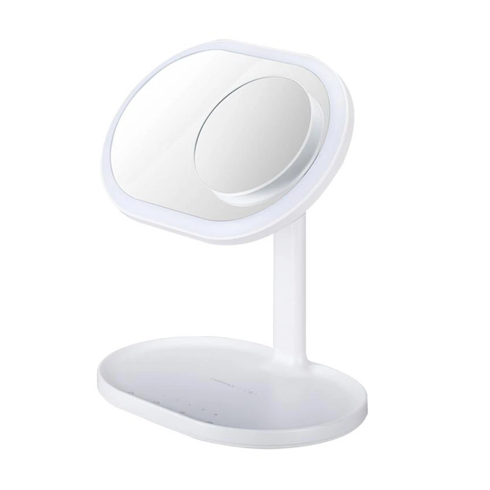 آینه QLED با قابلیت شارژ بی سیم 10 وات / اسپیکر مومکس مدل (QL3UKW) Momax QLED Mirror 10W Wireless Charge / Speaker