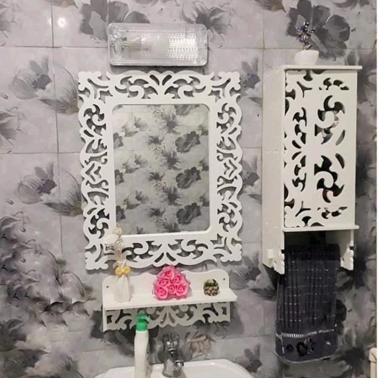 آینه باکس شلف سرویس بهداشتی و حمام ضدآب