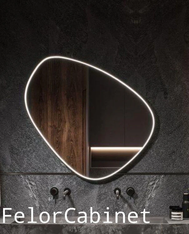 آینه سندبلاست نامنظم