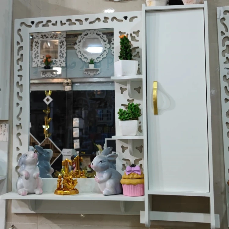 آینه شلف باکس دار سایز بزرگ عمودی