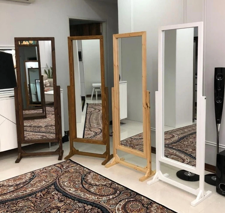 آینه قدی تمام چوبی